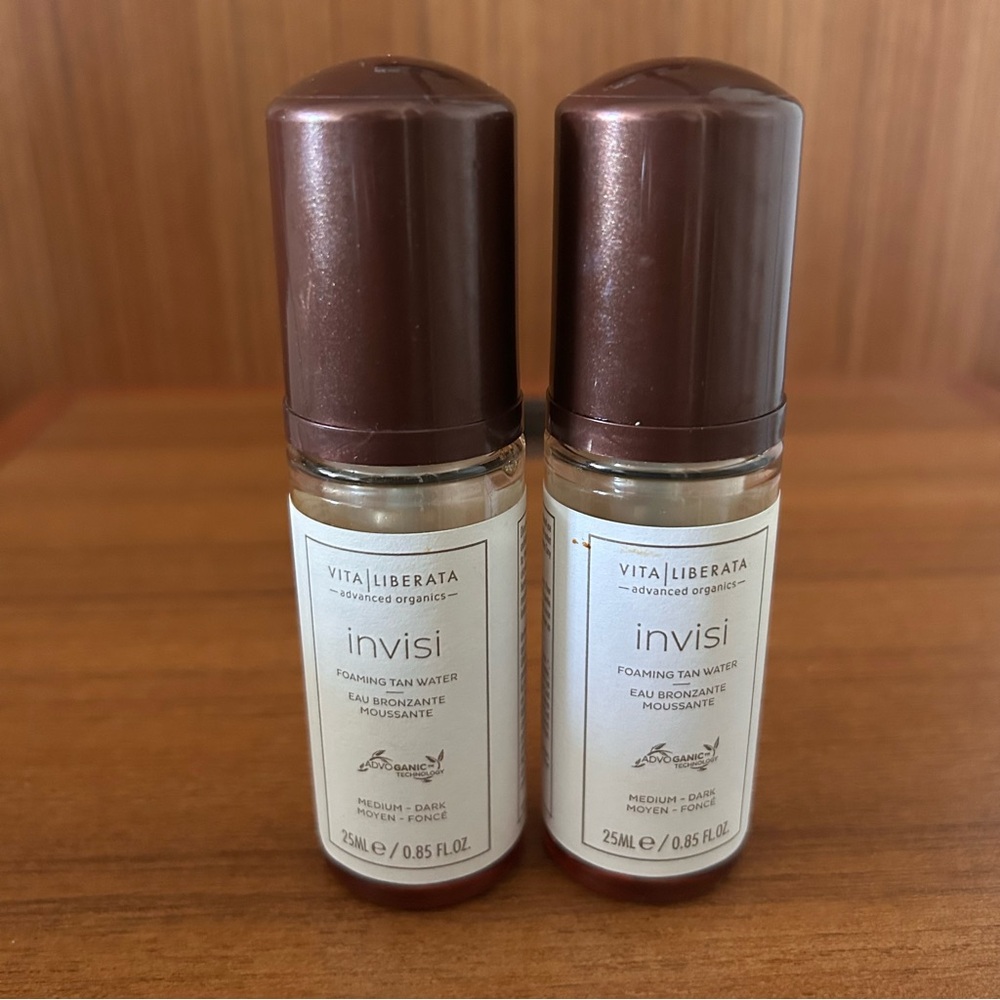 2 Invisi Foaming Tan Water - Medium/Dark NEW PC